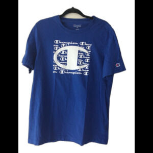 Champion T-Shirt Men’s Size L Color Blue Graphic Tee